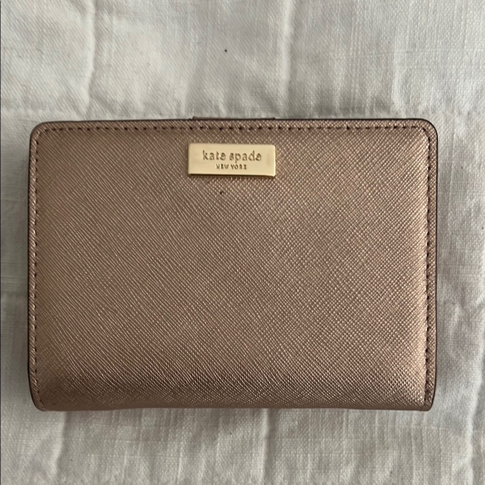 Kate Spade Rose Gold Card Holder